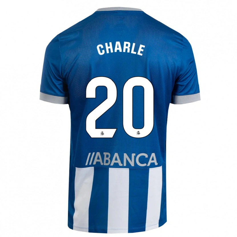 Danxen Kinder Marta Charle #20 Blau Grau Weiß Heimtrikot Trikot 2026/27 T-Shirt Schweiz