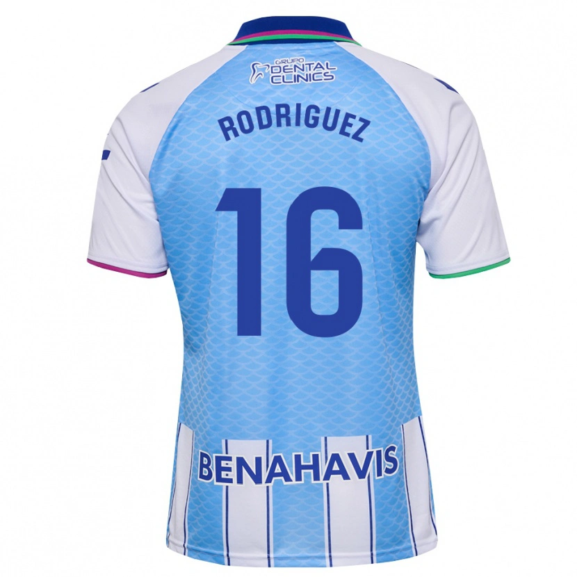 Danxen Kinder Genaro Rodríguez #16 Tief Himmelblau Weiß Heimtrikot Trikot 2026/27 T-Shirt Schweiz
