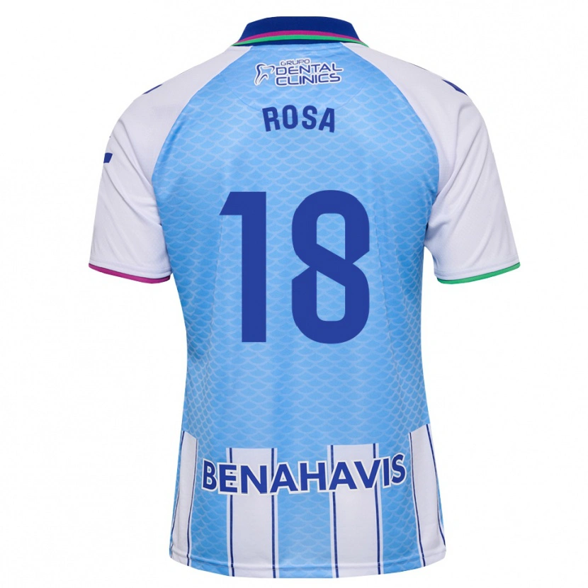 Danxen Kinder Marcos Rosa #18 Tief Himmelblau Weiß Heimtrikot Trikot 2026/27 T-Shirt Schweiz