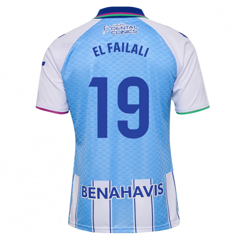 Danxen Kinder Alí El Failali #19 Tief Himmelblau Weiß Heimtrikot Trikot 2026/27 T-Shirt Schweiz