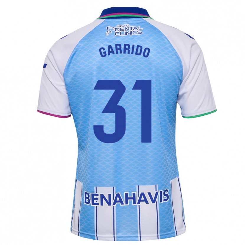 Danxen Kinder Rafita Garrido #31 Tief Himmelblau Weiß Heimtrikot Trikot 2026/27 T-Shirt Schweiz