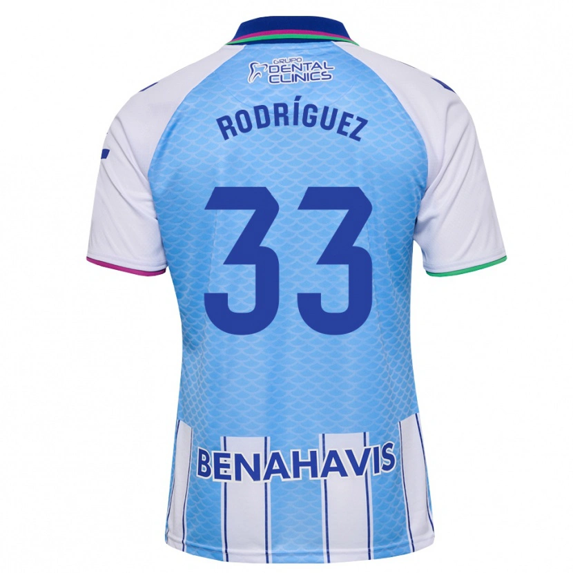 Danxen Kinder Alfonso Rodríguez #33 Tief Himmelblau Weiß Heimtrikot Trikot 2026/27 T-Shirt Schweiz