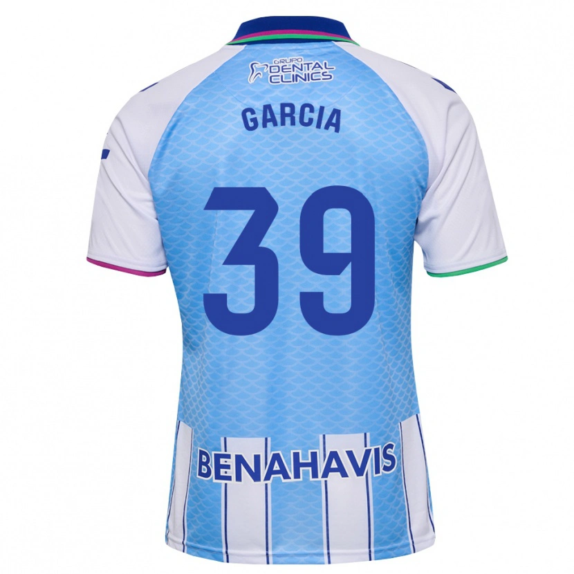Danxen Kinder Claudia García #39 Tief Himmelblau Weiß Heimtrikot Trikot 2026/27 T-Shirt Schweiz