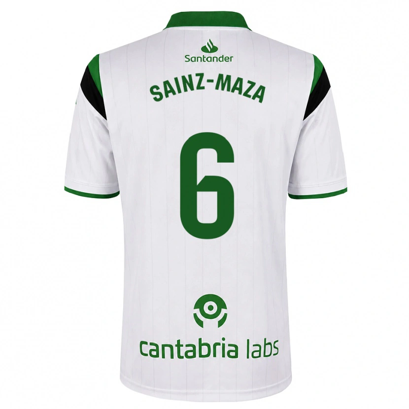 Danxen Kinder Íñigo Sainz-Maza #6 Weißgrün Schwarz Heimtrikot Trikot 2026/27 T-Shirt Schweiz