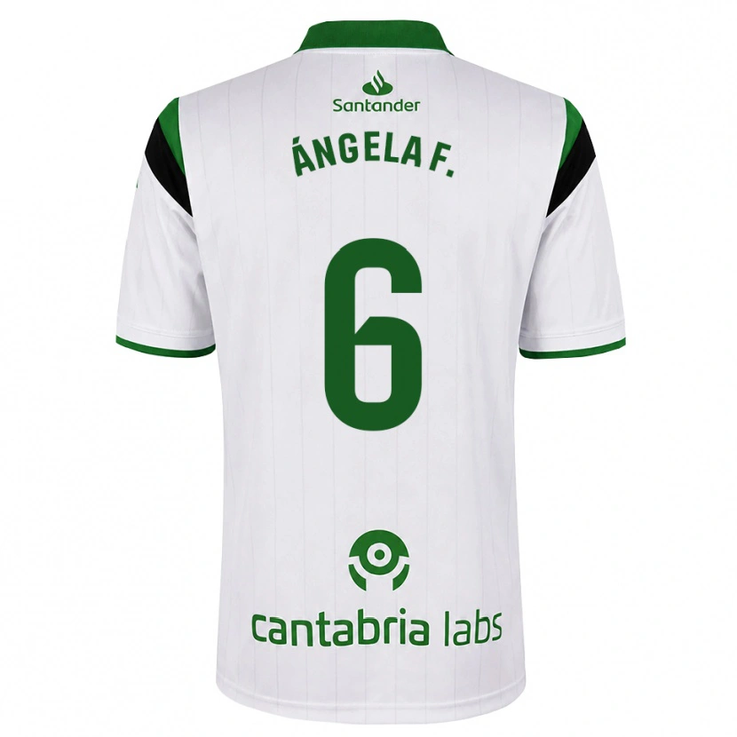 Danxen Kinder Ángela Fernández Fraile #6 Weißgrün Schwarz Heimtrikot Trikot 2026/27 T-Shirt Schweiz