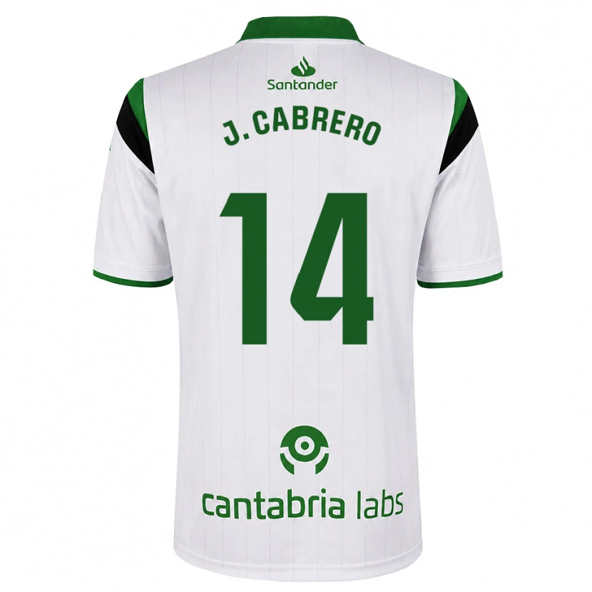 Danxen Kinder Jimena Cabrero De La Llama #14 Weißgrün Schwarz Heimtrikot Trikot 2026/27 T-Shirt Schweiz