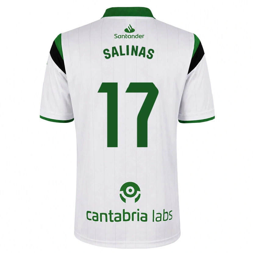 Danxen Kinder Jorge Salinas #17 Weißgrün Schwarz Heimtrikot Trikot 2026/27 T-Shirt Schweiz