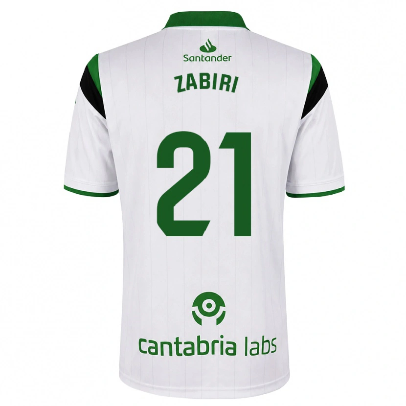 Danxen Kinder Yassir Zabiri #21 Weißgrün Schwarz Heimtrikot Trikot 2026/27 T-Shirt Schweiz