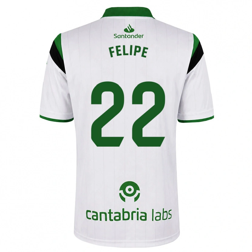 Danxen Kinder Pedro Felipe #22 Weißgrün Schwarz Heimtrikot Trikot 2026/27 T-Shirt Schweiz