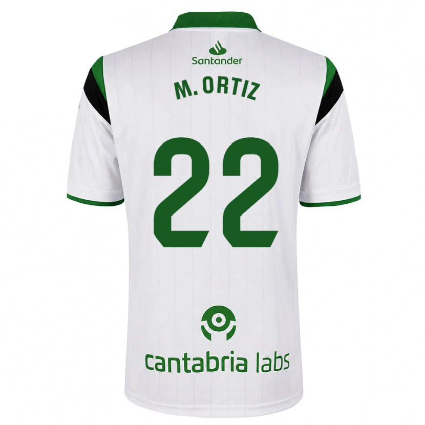 Danxen Kinder María Ortiz Heras #22 Weißgrün Schwarz Heimtrikot Trikot 2026/27 T-Shirt Schweiz