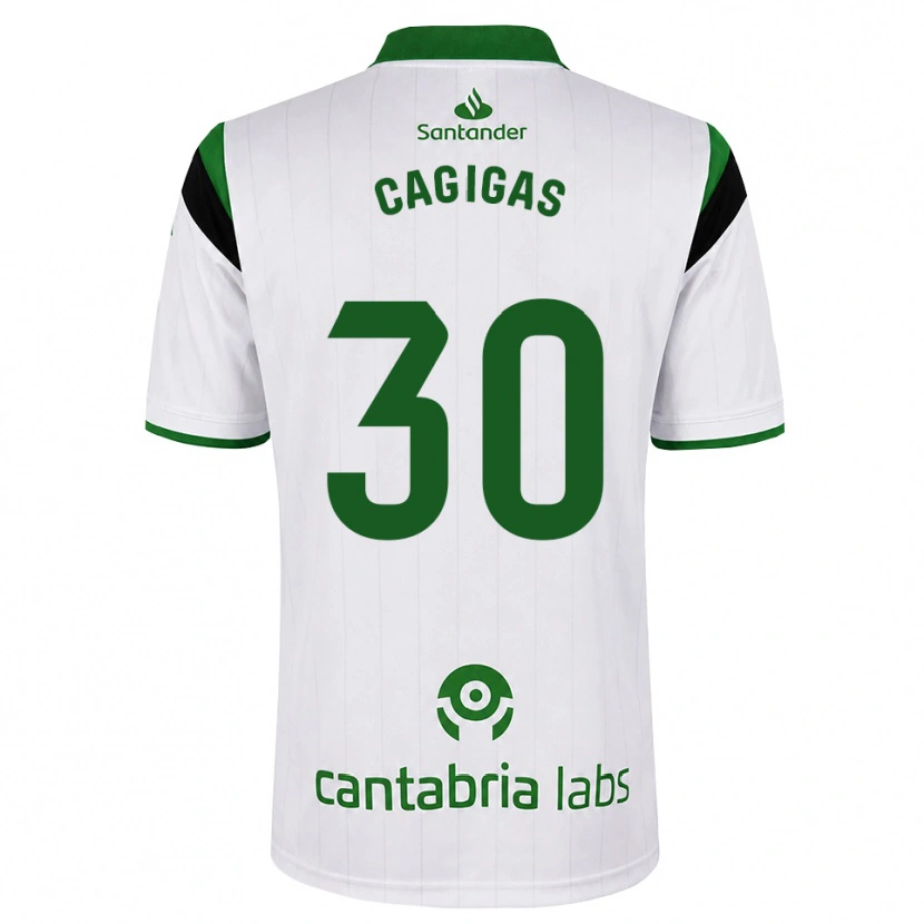 Danxen Kinder Iván Cagigas #30 Weißgrün Schwarz Heimtrikot Trikot 2026/27 T-Shirt Schweiz