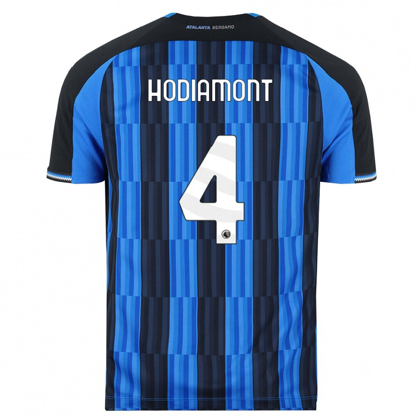 Danxen Kinder Lyam Hodiamont #4 Blau Schwarz Rot Heimtrikot Trikot 2026/27 T-Shirt Schweiz