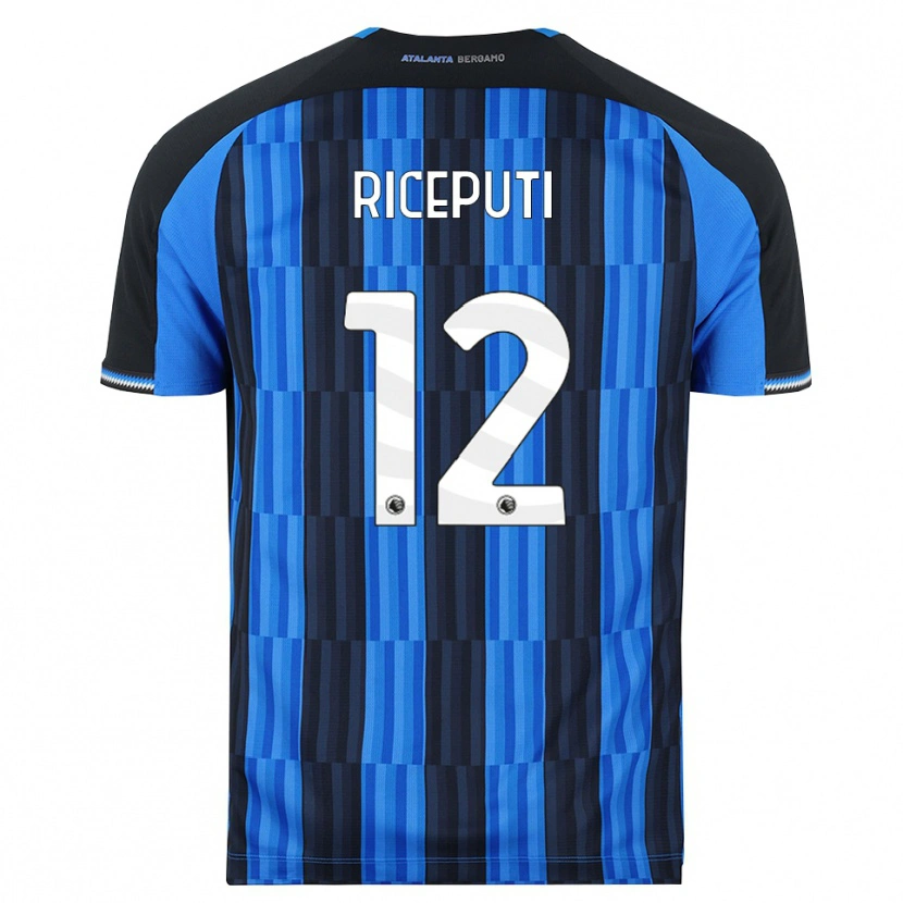 Danxen Kinder Davide Riceputi #12 Blau Schwarz Rot Heimtrikot Trikot 2026/27 T-Shirt Schweiz