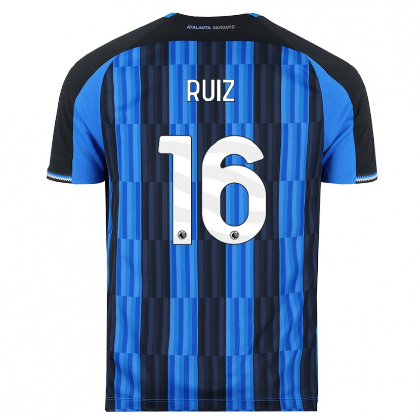 Danxen Kinder Gerard Ruiz #16 Blau Schwarz Rot Heimtrikot Trikot 2026/27 T-Shirt Schweiz
