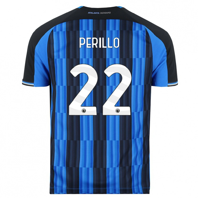 Danxen Kinder Diego Perillo #22 Blau Schwarz Rot Heimtrikot Trikot 2026/27 T-Shirt Schweiz