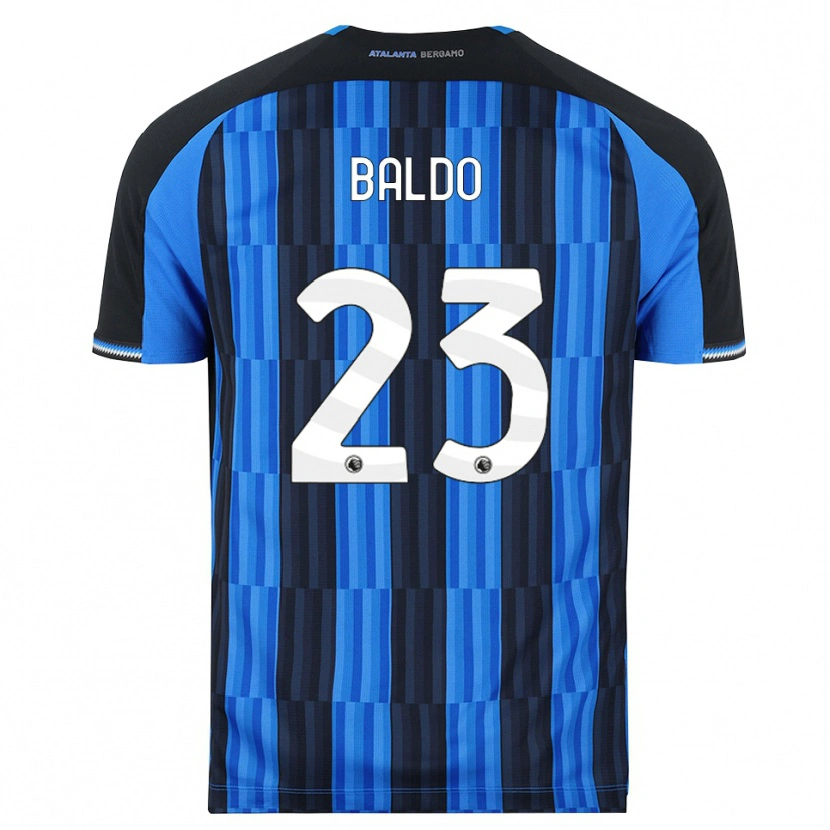 Danxen Kinder Nicolò Baldo #23 Blau Schwarz Rot Heimtrikot Trikot 2026/27 T-Shirt Schweiz