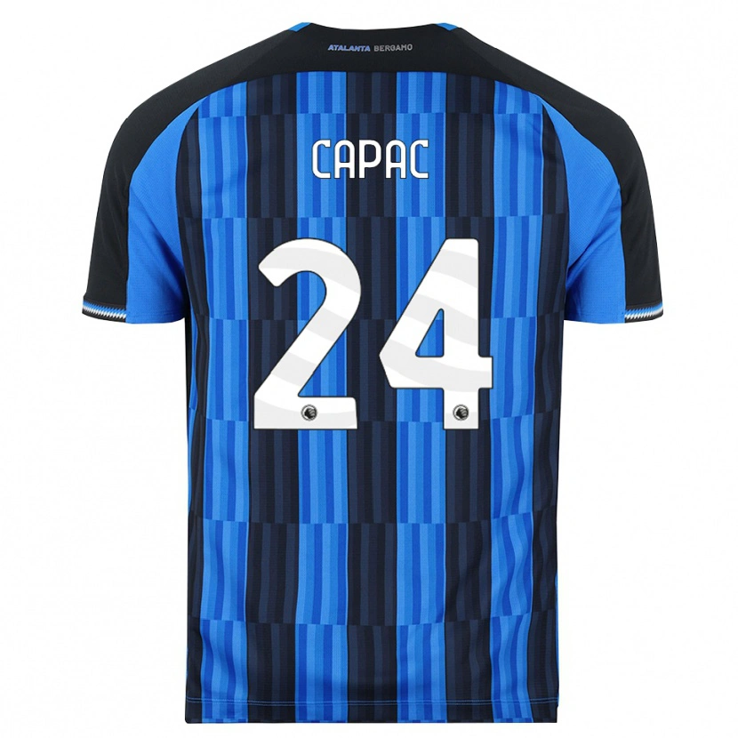 Danxen Kinder Alexandru Capac #24 Blau Schwarz Rot Heimtrikot Trikot 2026/27 T-Shirt Schweiz