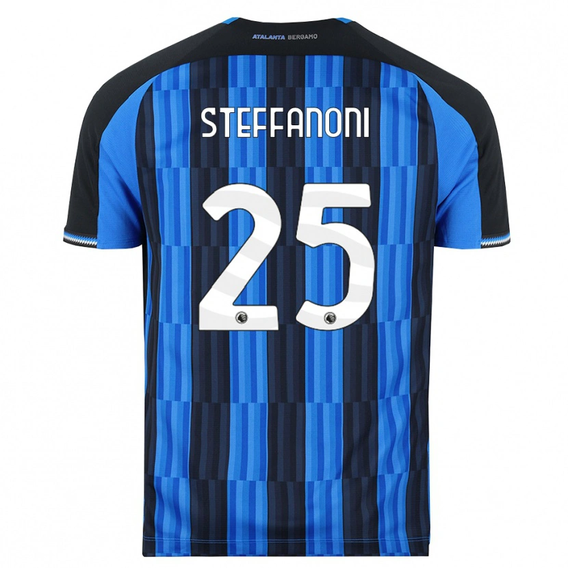 Danxen Kinder Federico Steffanoni #25 Blau Schwarz Rot Heimtrikot Trikot 2026/27 T-Shirt Schweiz