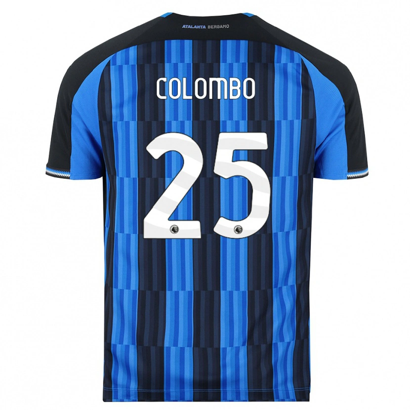 Danxen Kinder Matteo Colombo #25 Blau Schwarz Rot Heimtrikot Trikot 2026/27 T-Shirt Schweiz