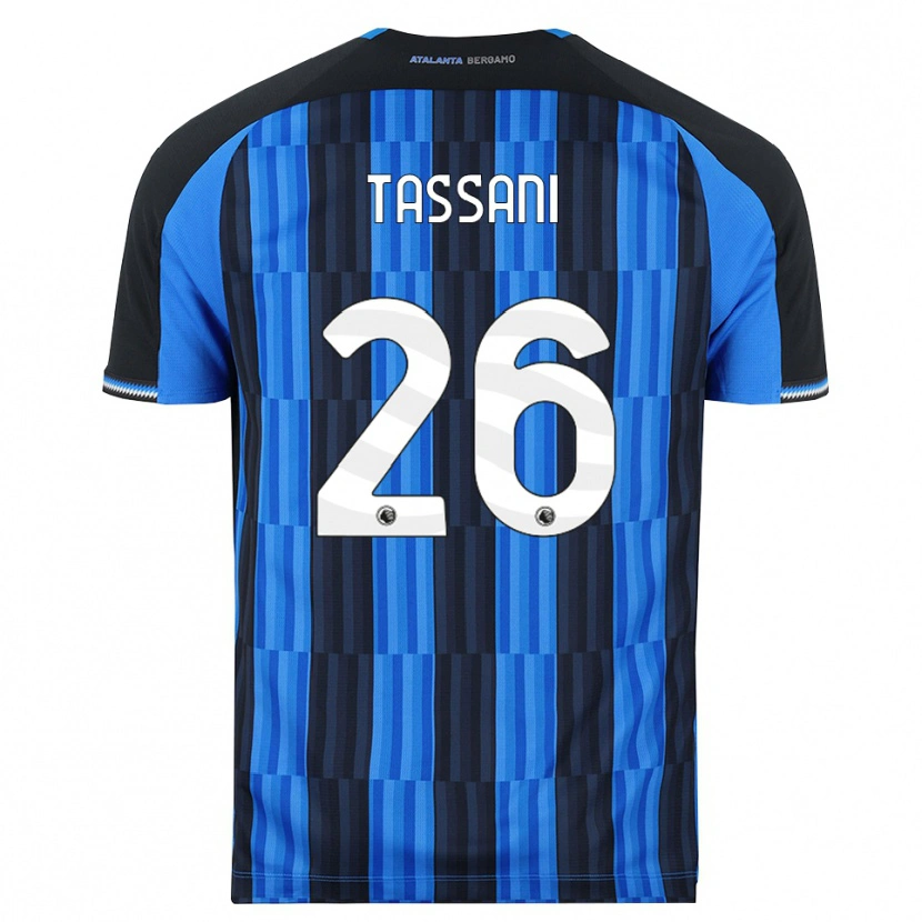 Danxen Kinder Alessandro Tassani #26 Blau Schwarz Rot Heimtrikot Trikot 2026/27 T-Shirt Schweiz