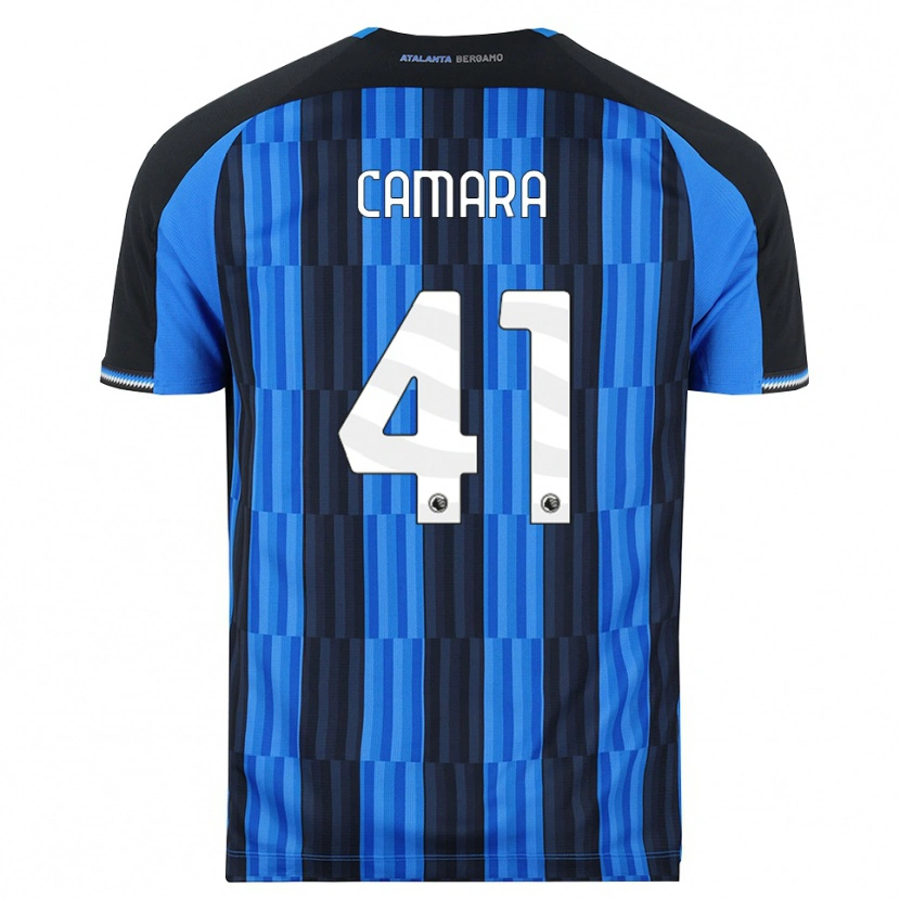 Danxen Kinder Ibrahima Camara #41 Blau Schwarz Rot Heimtrikot Trikot 2026/27 T-Shirt Schweiz