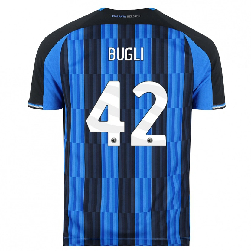 Danxen Kinder Gabriel Bugli #42 Blau Schwarz Rot Heimtrikot Trikot 2026/27 T-Shirt Schweiz
