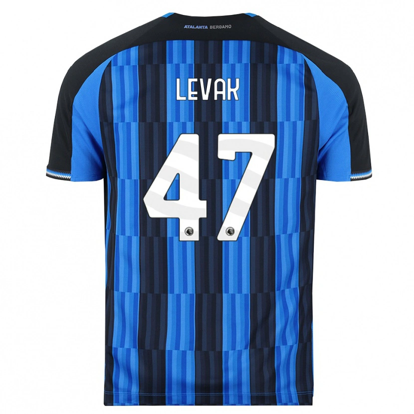 Danxen Kinder Sergej Levak #47 Blau Schwarz Rot Heimtrikot Trikot 2026/27 T-Shirt Schweiz