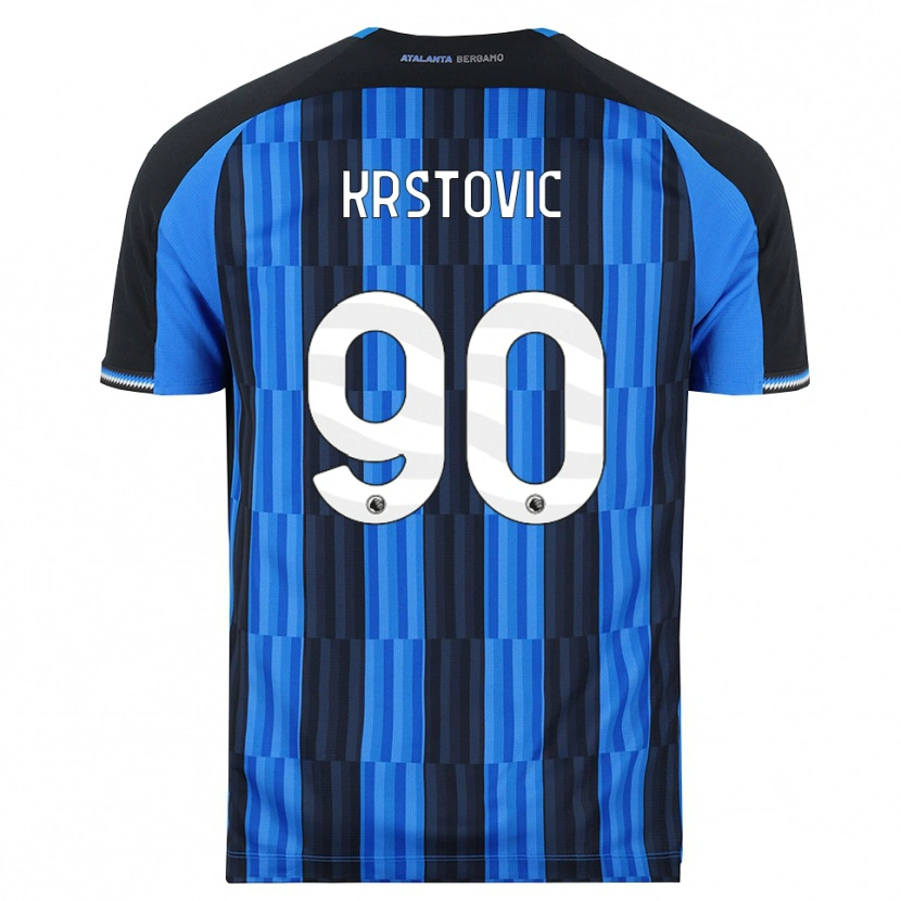 Danxen Kinder Nikola Krstović #90 Blau Schwarz Rot Heimtrikot Trikot 2026/27 T-Shirt Schweiz