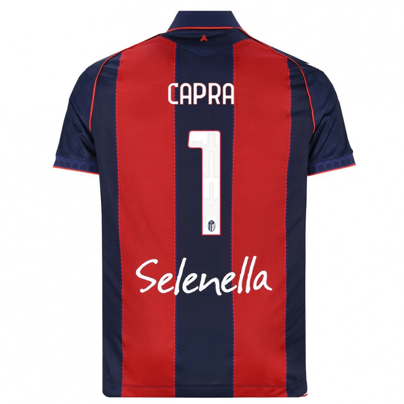 Danxen Kinder Daniel Capra #1 Königsblau Rot Weiß Heimtrikot Trikot 2026/27 T-Shirt Schweiz