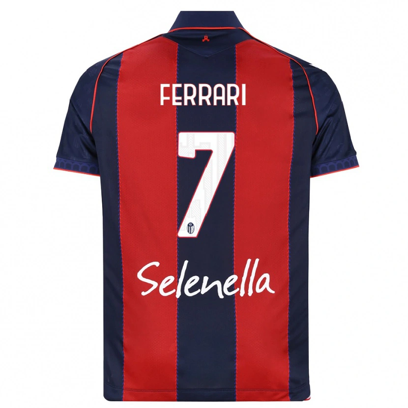 Danxen Kinder Flavio Ferrari #7 Königsblau Rot Weiß Heimtrikot Trikot 2026/27 T-Shirt Schweiz
