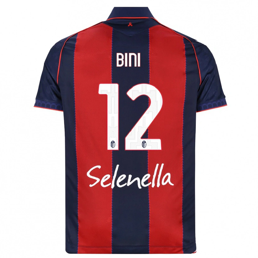 Danxen Kinder Cesare Bini #12 Königsblau Rot Weiß Heimtrikot Trikot 2026/27 T-Shirt Schweiz