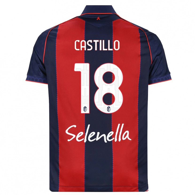 Danxen Kinder Tomas Castillo #18 Königsblau Rot Weiß Heimtrikot Trikot 2026/27 T-Shirt Schweiz