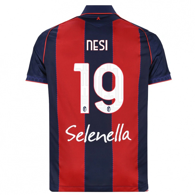 Danxen Kinder Luca Nesi #19 Königsblau Rot Weiß Heimtrikot Trikot 2026/27 T-Shirt Schweiz