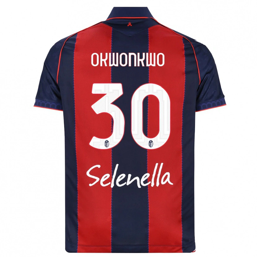 Danxen Kinder Orji Okwonkwo #30 Königsblau Rot Weiß Heimtrikot Trikot 2026/27 T-Shirt Schweiz