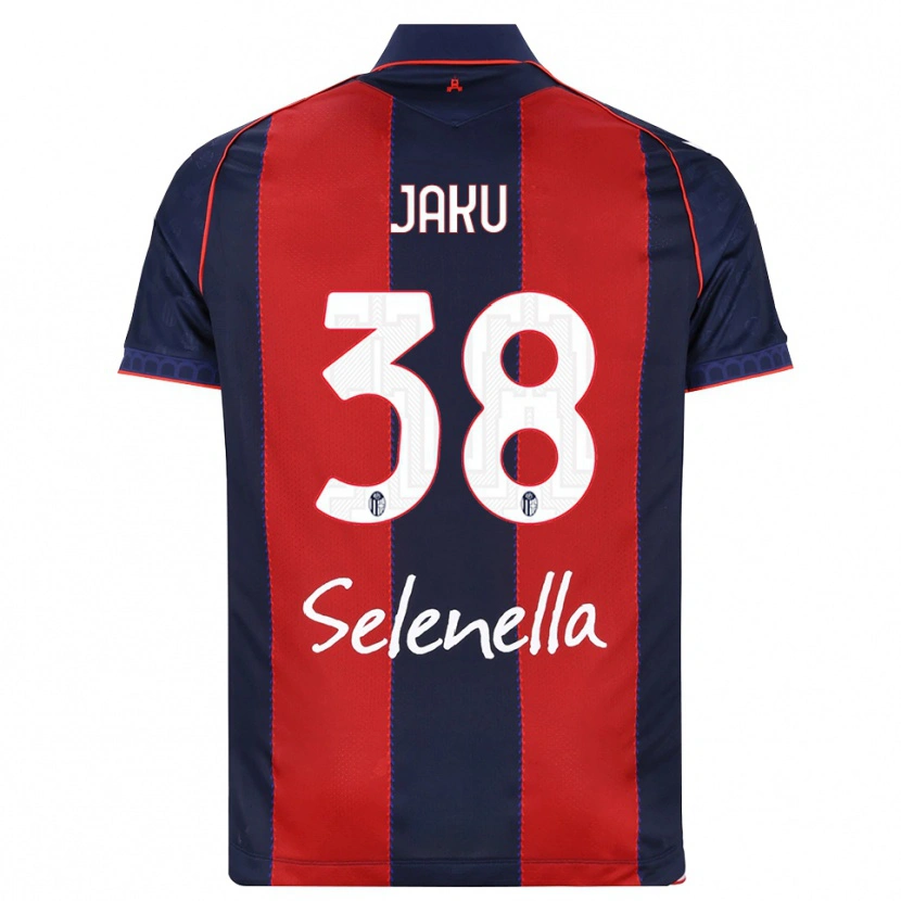 Danxen Kinder Jordi Jaku #38 Königsblau Rot Weiß Heimtrikot Trikot 2026/27 T-Shirt Schweiz