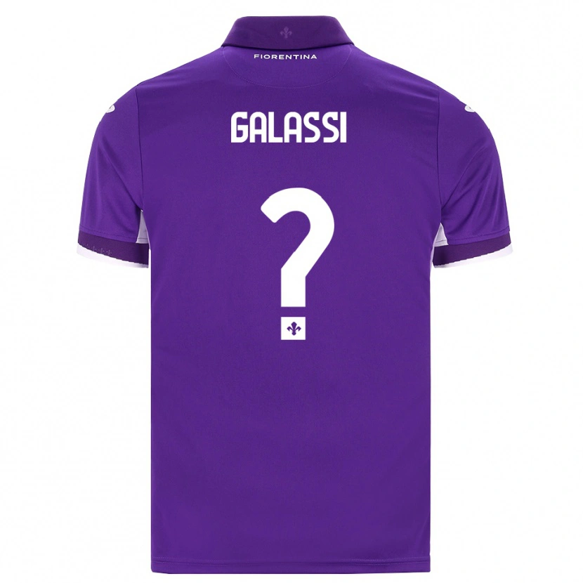 Danxen Kinder Andrea Galassi #0 Lila Weiß Pink Heimtrikot Trikot 2026/27 T-Shirt Schweiz