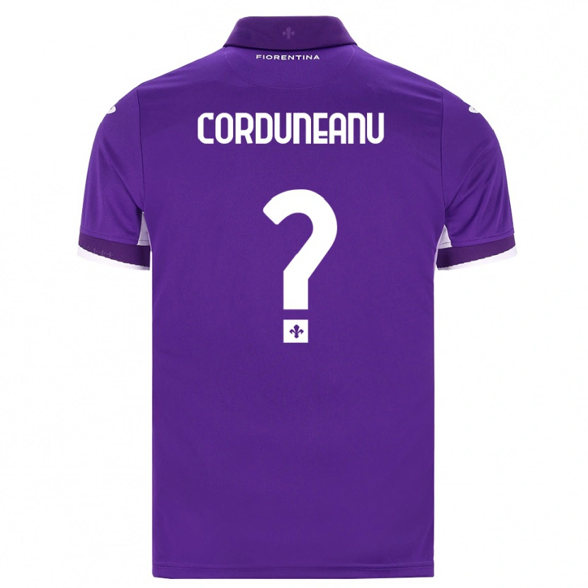 Danxen Kinder Robert-Daniel Corduneanu #0 Lila Weiß Pink Heimtrikot Trikot 2026/27 T-Shirt Schweiz