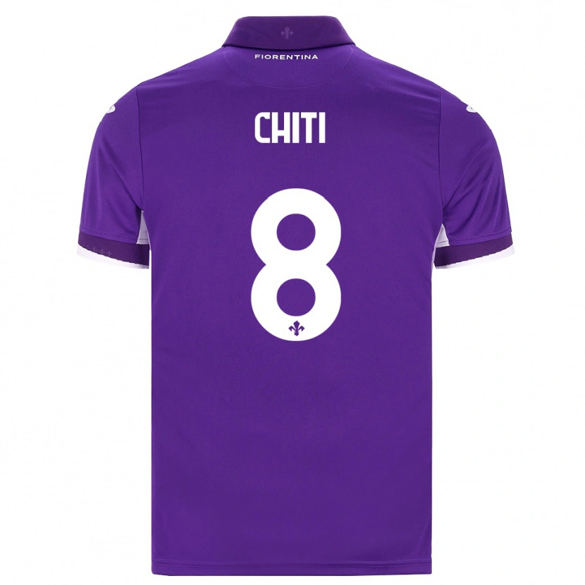Danxen Kinder Alessio Chiti #8 Lila Weiß Pink Heimtrikot Trikot 2026/27 T-Shirt Schweiz