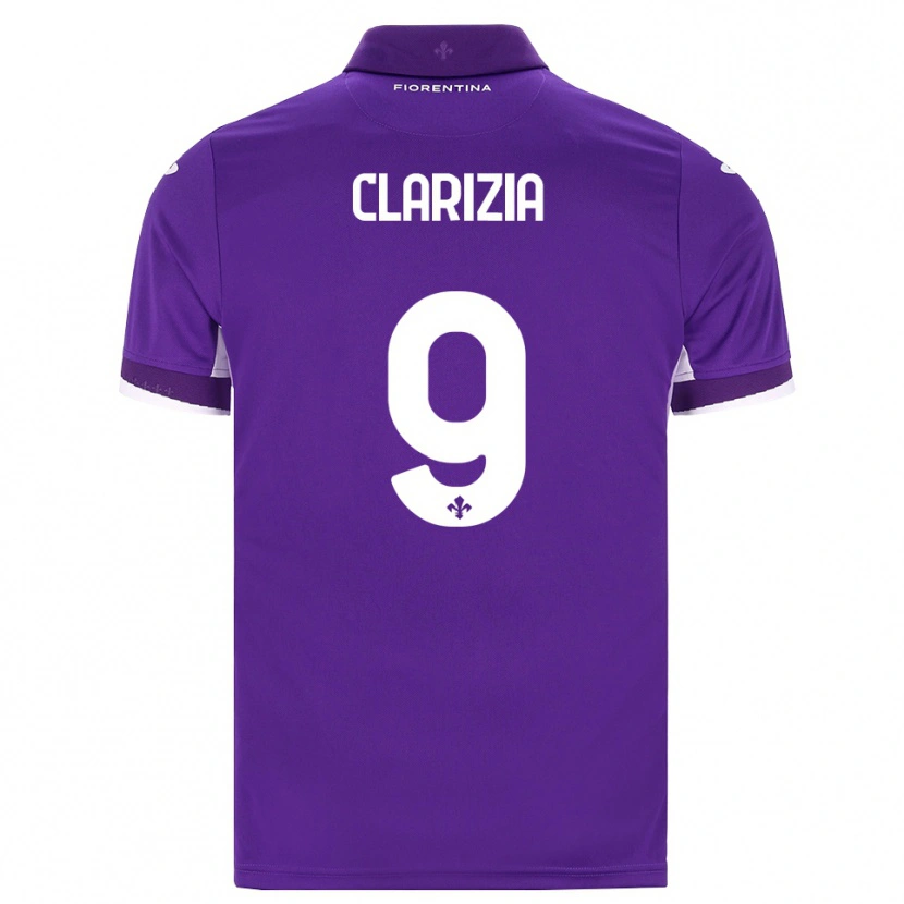 Danxen Kinder Leonardo Clarizia #9 Lila Weiß Pink Heimtrikot Trikot 2026/27 T-Shirt Schweiz