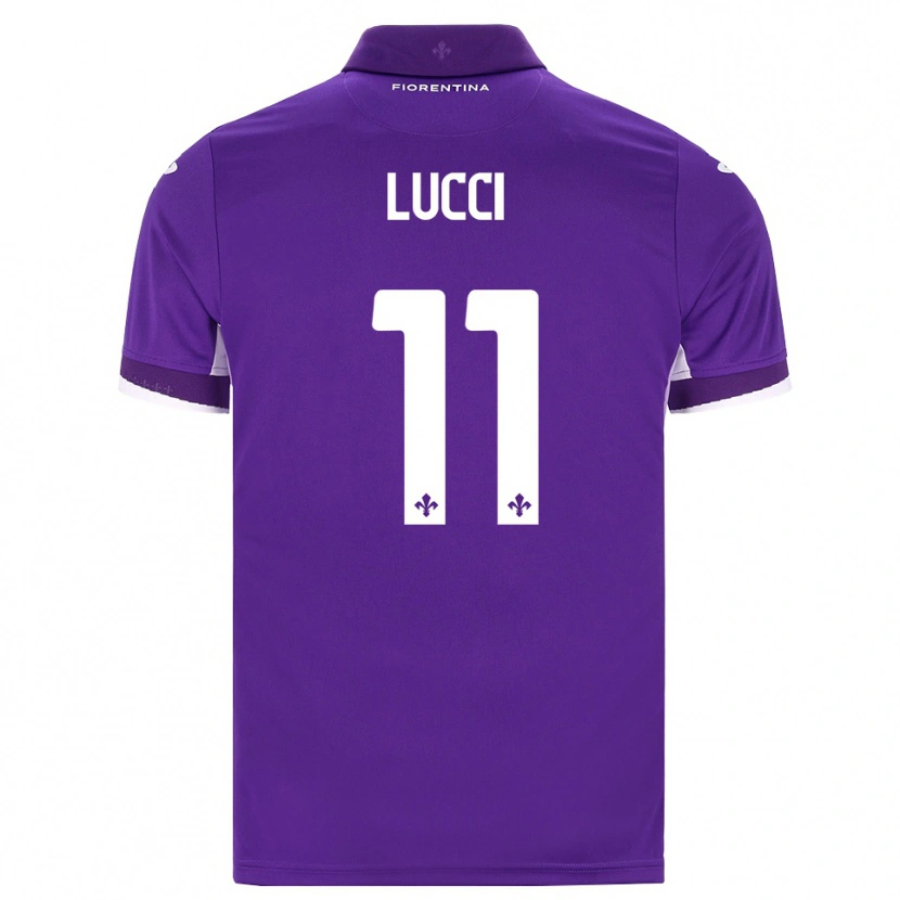 Danxen Kinder Leonardo Lucci #11 Lila Weiß Pink Heimtrikot Trikot 2026/27 T-Shirt Schweiz
