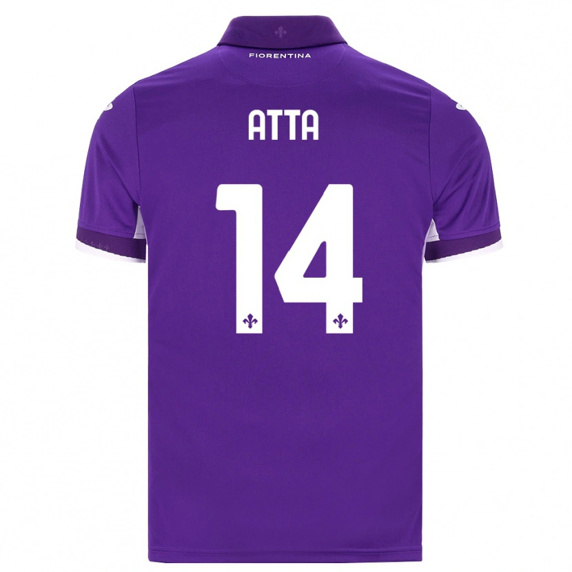 Danxen Kinder Arthur Atta #14 Lila Weiß Pink Heimtrikot Trikot 2026/27 T-Shirt Schweiz