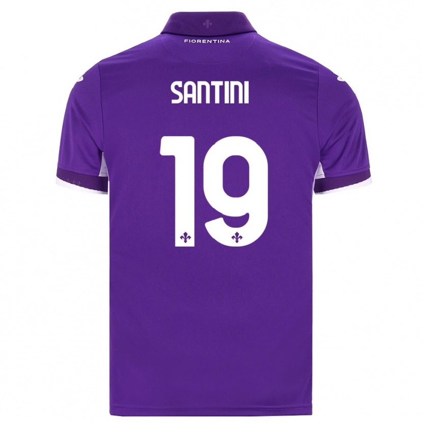 Danxen Kinder Margherita Santini #19 Lila Weiß Pink Heimtrikot Trikot 2026/27 T-Shirt Schweiz
