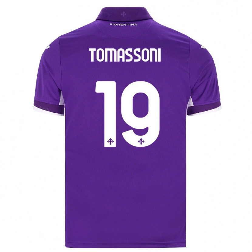 Danxen Kinder Emma Tomassoni #19 Lila Weiß Pink Heimtrikot Trikot 2026/27 T-Shirt Schweiz