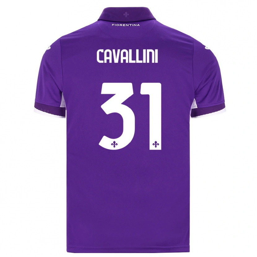 Danxen Kinder Aurora Cavallini #31 Lila Weiß Pink Heimtrikot Trikot 2026/27 T-Shirt Schweiz