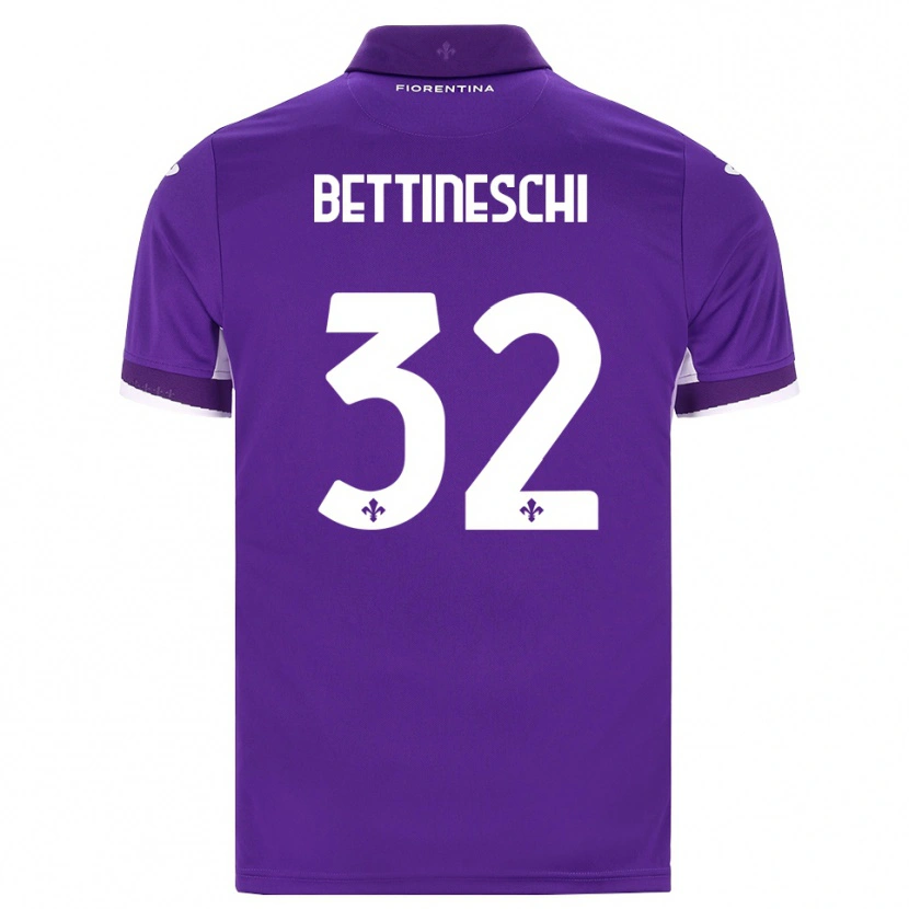 Danxen Kinder Giorgia Bettineschi #32 Lila Weiß Pink Heimtrikot Trikot 2026/27 T-Shirt Schweiz