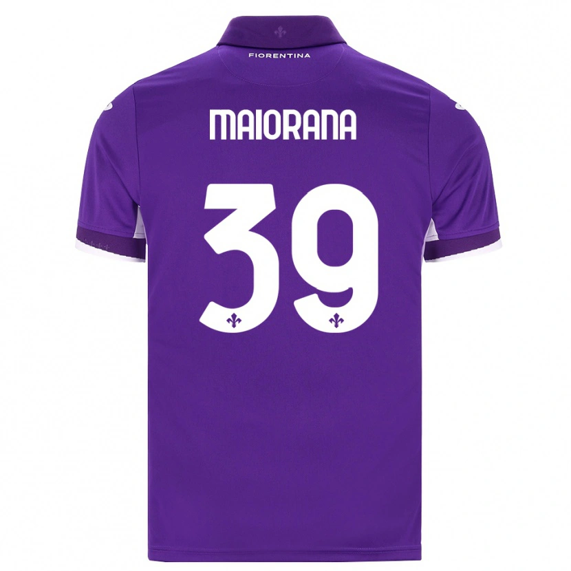 Danxen Kinder Stefano Maiorana #39 Lila Weiß Pink Heimtrikot Trikot 2026/27 T-Shirt Schweiz