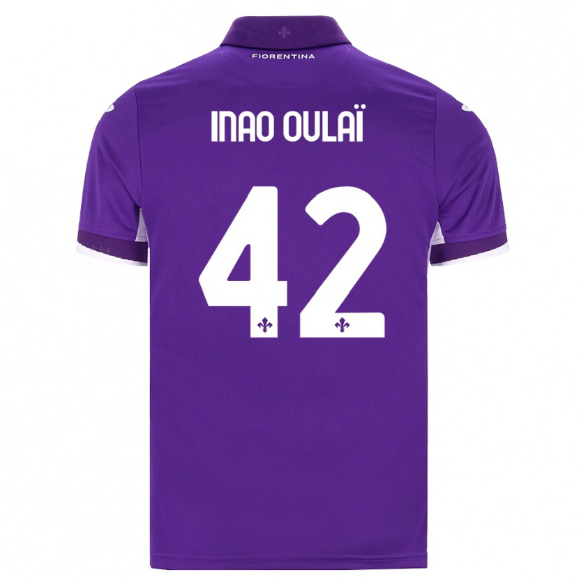 Danxen Kinder Christ Inao Oulaï #42 Lila Weiß Pink Heimtrikot Trikot 2026/27 T-Shirt Schweiz