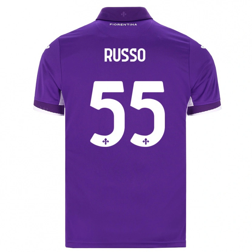 Danxen Kinder Federica Russo #55 Lila Weiß Pink Heimtrikot Trikot 2026/27 T-Shirt Schweiz