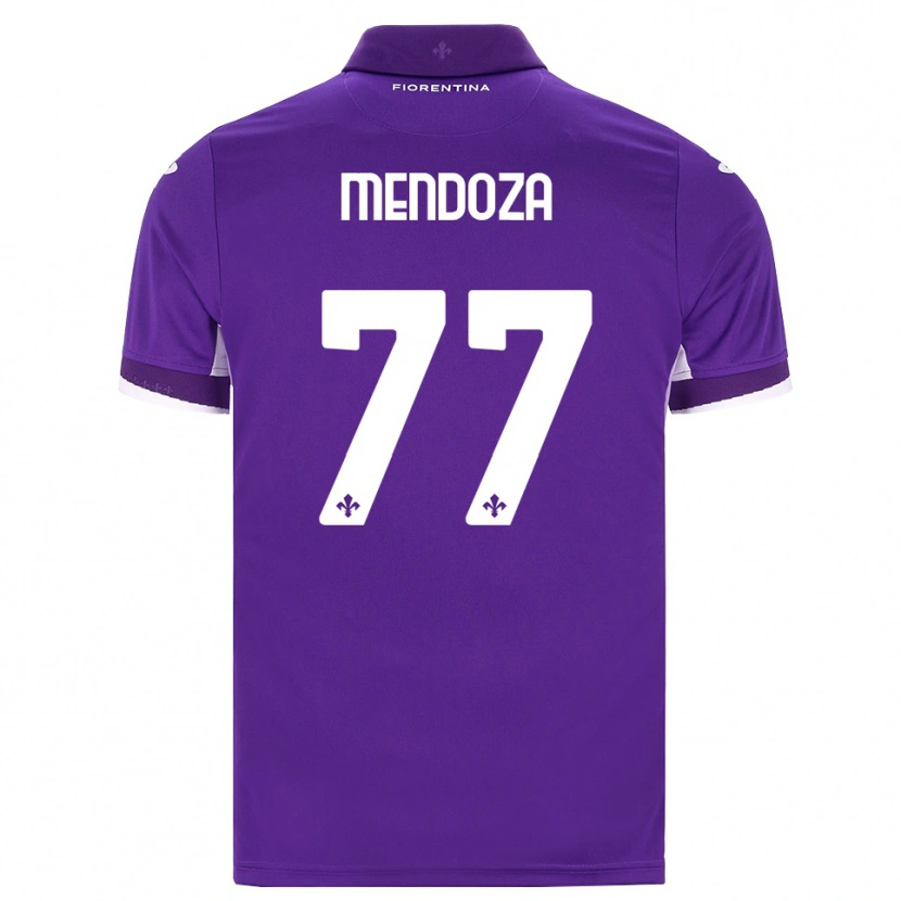 Danxen Kinder William Mendoza #77 Lila Weiß Pink Heimtrikot Trikot 2026/27 T-Shirt Schweiz