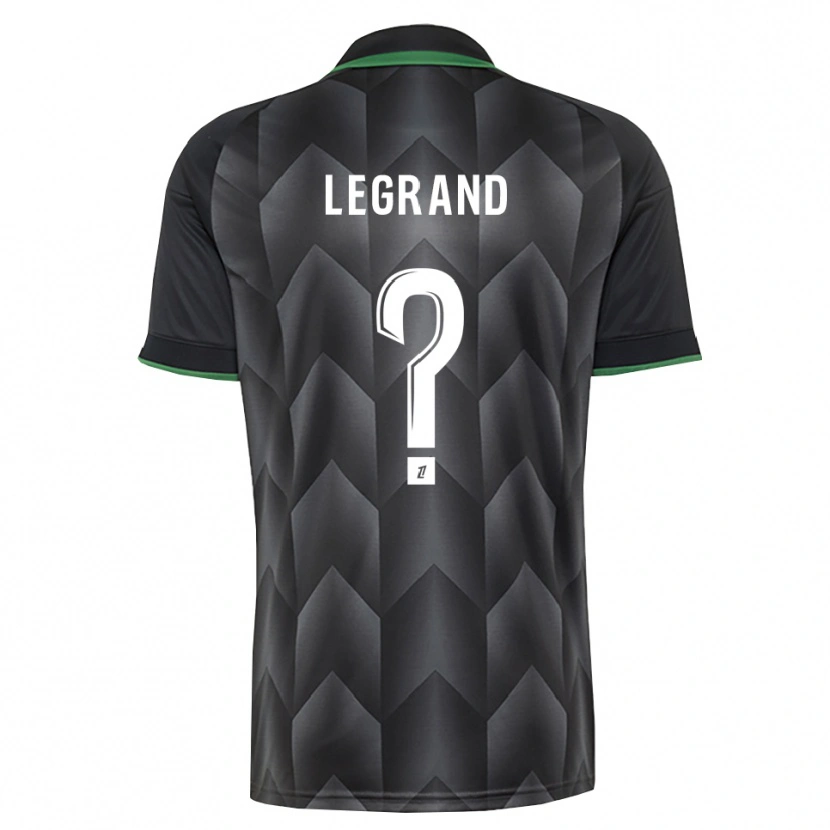 Danxen Kinder Bérénice Legrand #0 Schwarzgrün Auswärtstrikot Trikot 2026/27 T-Shirt Schweiz